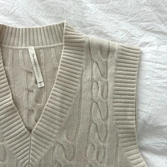 Cream Babaton Illustrator Vest - Picture 3 of 4